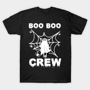 Boo Boo Crew Nurse Shirts Halloween Nurse Shirts for Women T-Shirt